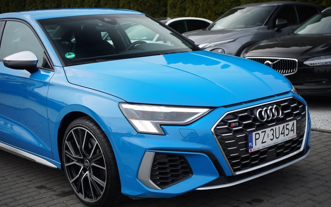 Audi S3 cena 166900 przebieg: 57150, rok produkcji 2020 z Trzebinia małe 254